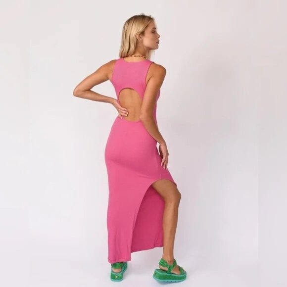 *NWT* Skatie Bre Dress Ribbed - White - Picture 5 of 6